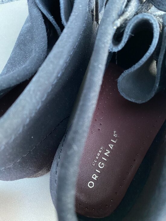 Clarks Wallabee - Black Suede Brand New main image 5